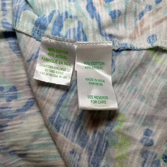 Lilly Pulitzer “Zandra” Dress – Medium – Blue/Green - Picture 9 of 9